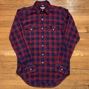 80s LL Bean Freeport Tag Christmas Flannel